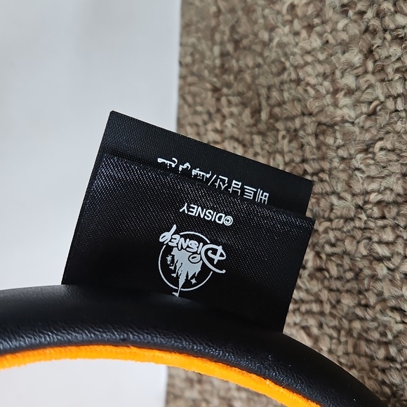 Disney Parks Hair Headband Sequin Bow Halloween Glow In Dark Mickey Minnie - Picture 3 of 4